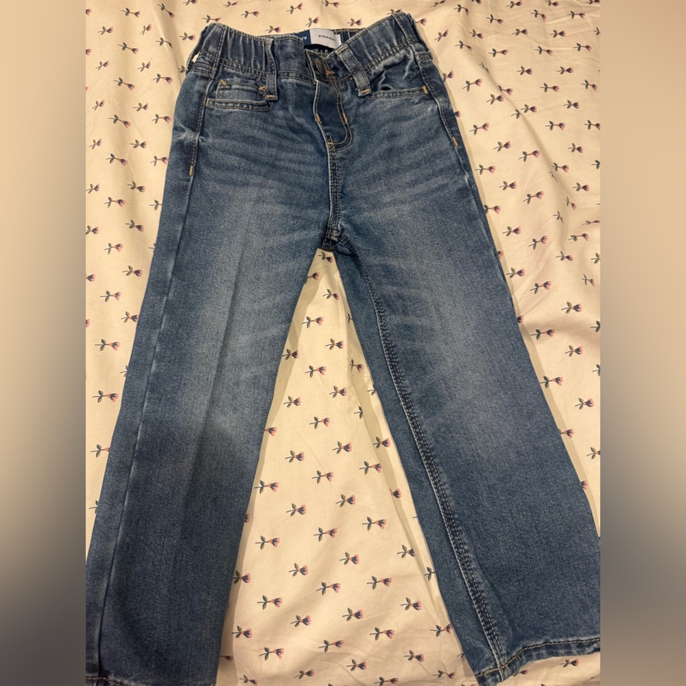 Straight leg jeans
